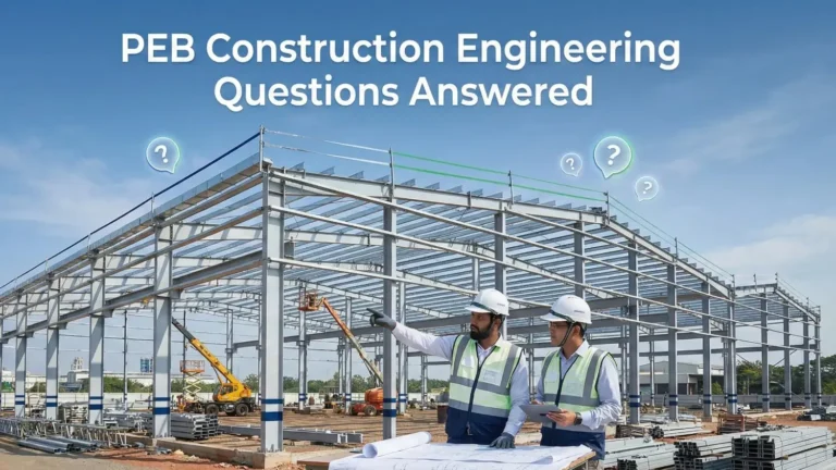 Pre-engineered building construction questions answered by engineers for industrial facilities